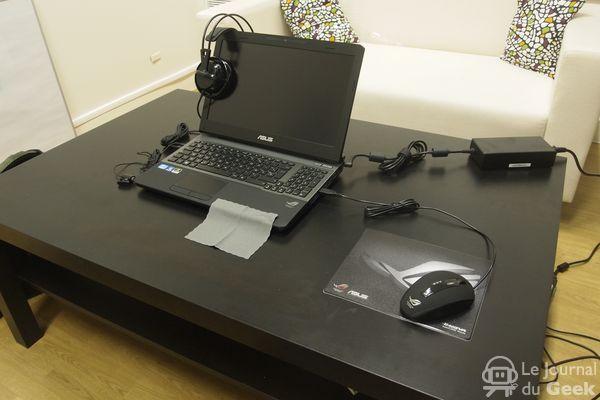 Test : ASUS Republic Of Gamers G55-V