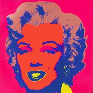 Vente aux enchères : un portrait de Marylin par Andy Warhol