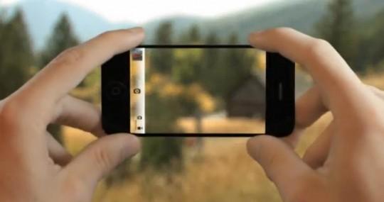 iPhone5 540x285 Un concept diPhone 5 transparent
