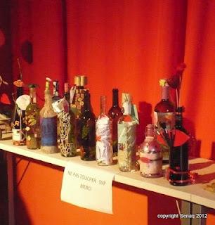 Scrap Bottling à la Winery d'Arsac: 44 bouteilles présentées 3 ième prix!