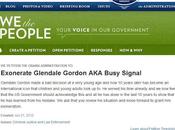 Busy Signal pétition adressée Président Obama