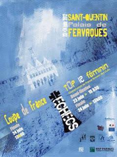 L'affiche officielle de la Fédération Française des Échecs 