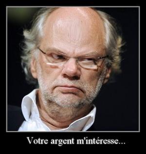 Joffrin : votre argent m'intéresse