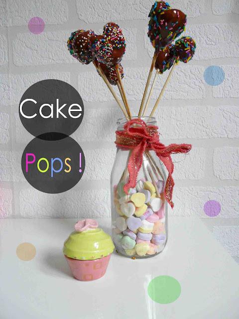 Food : Cake pops !