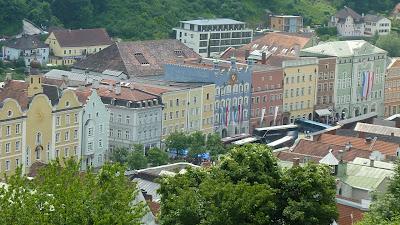 Burghausen et la Salzach