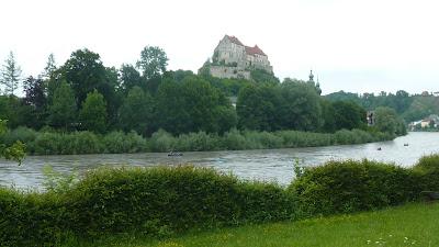 Burghausen et la Salzach