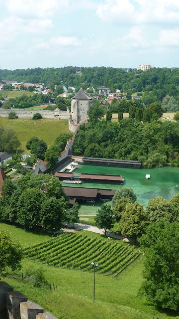 Burghausen et la Salzach