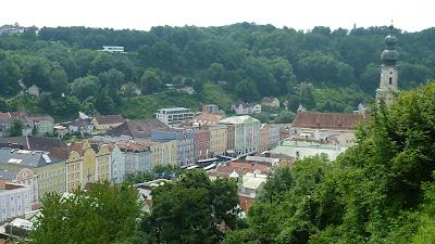 Burghausen et la Salzach