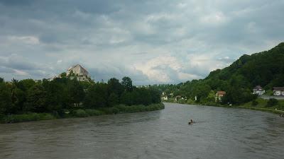 Burghausen et la Salzach