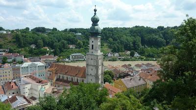 Burghausen et la Salzach