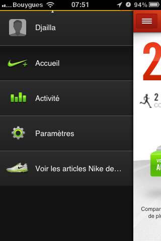 L ’application Nike+ sur iPhone à jour et gratuite !