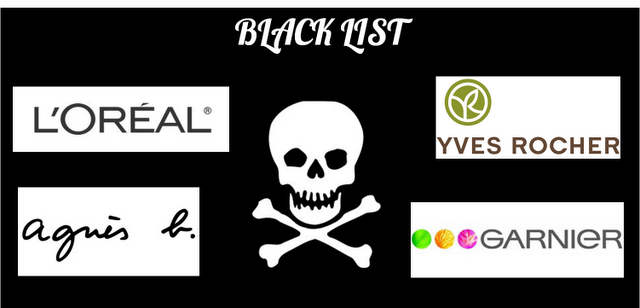 Ma Beauty Black List [Défi du lundi]