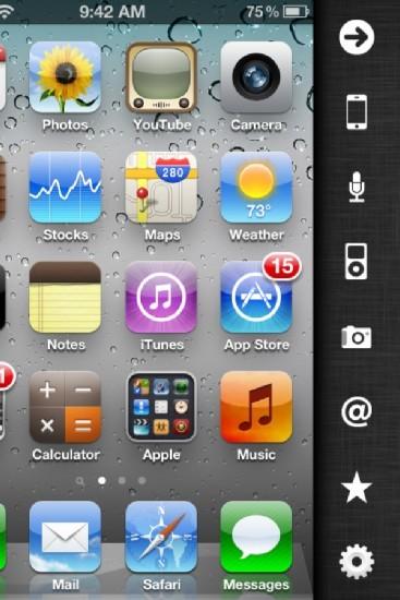 Deck HD, ajoute une barre latérale à votre iPhone et maintenant sur iPad...