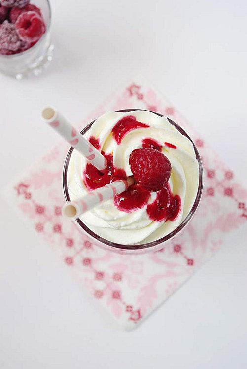 Milk shake à la framboise 1