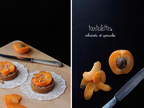 tartelettes abricots et spéculos