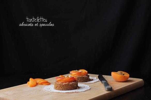 tartelettes abricots et spéculos