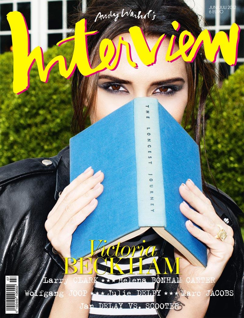 victoria beckham1 Victoria Beckham is Book Smart for Interview Germanys June/July 2012 Cover