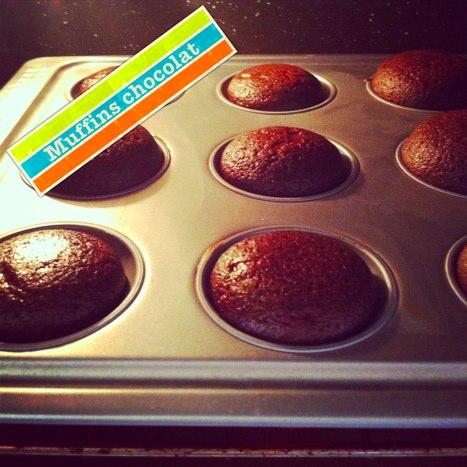 Recette de Muffins Chocolat Stevia