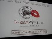 Woody Allen Paris pour l'avant-première Rome with Love