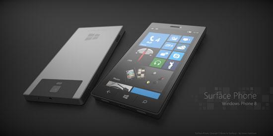 Concept : Un Surface Phone doté de Microsoft