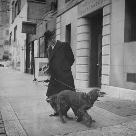 Les chiens de  New York City  par Nina Leen