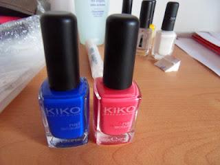 ♡ Sunset on my nails avec Kiko