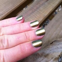 De l’or et du vert avec le “Just spotted the lizard” d’OPI