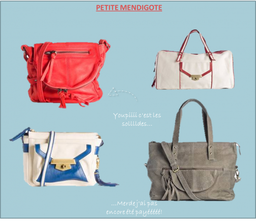Petite sélection matinale de sacs ! ( pas de repos pour les soldes )