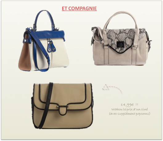 Petite sélection matinale de sacs ! ( pas de repos pour les soldes )
