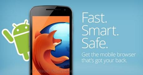 Une nouvelle version de Firefox pour Android