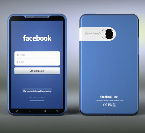 Concept : Bluephone, un smartphone Facebook !