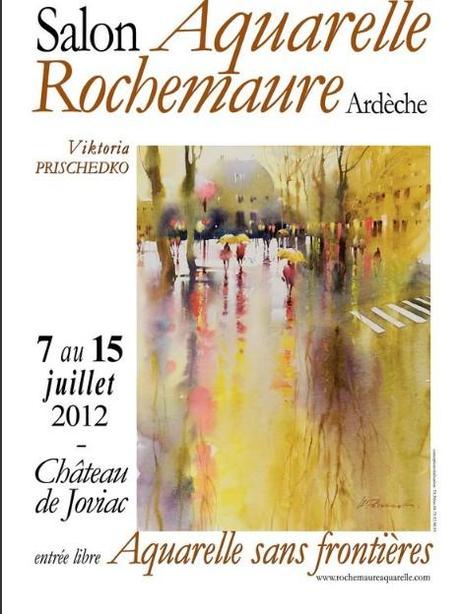 4ème Biennale d’aquarelle de Rochemaure