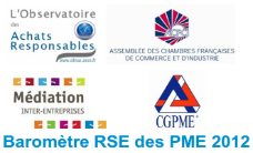 Baromètre 2012 de la RSE dans les PME
