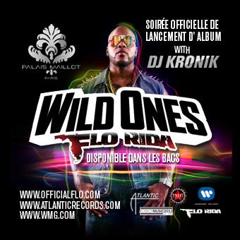 Palais Maillot : soirée de lancement officielle du nouvel album de Flo-Rida