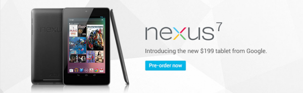 Google I/O – La tablette Nexus 7 spécifications et prix
