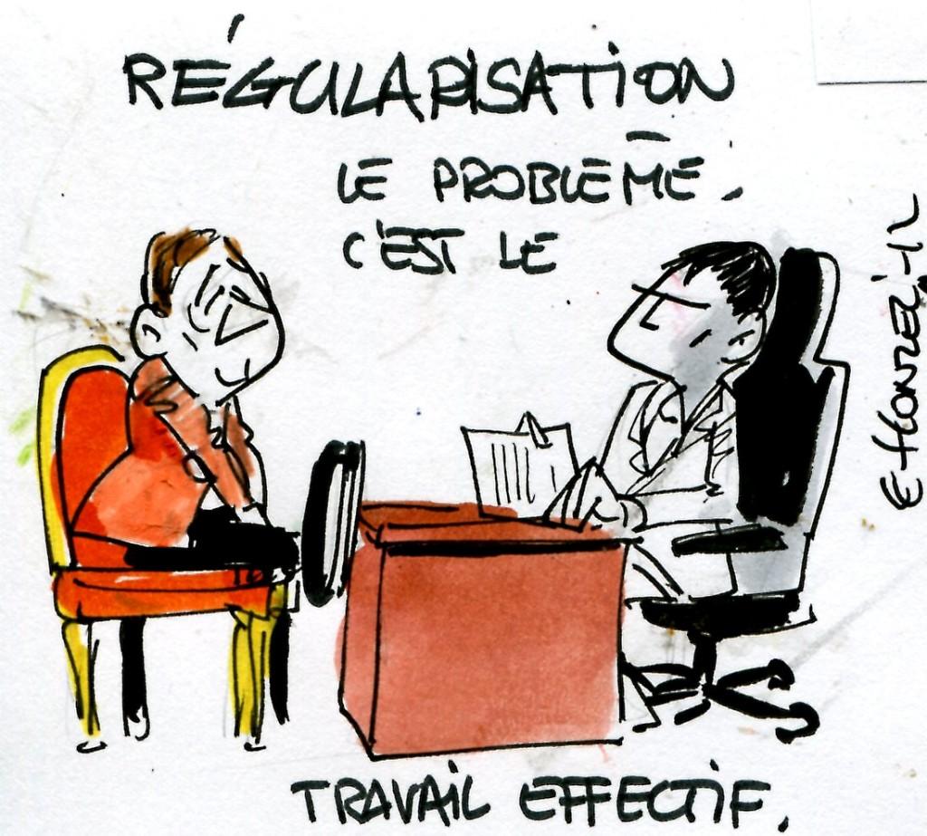 Les régularisations de Manuel Valls