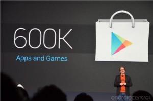 Google I/O – 600 000 applications sur le Google Play