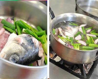 Croquant de pointes d’asperges aux agrumes , Dos de bar en croûte de tapenade ou le programme de mon Atelier Culinaire à l'Institut Paul Bocuse