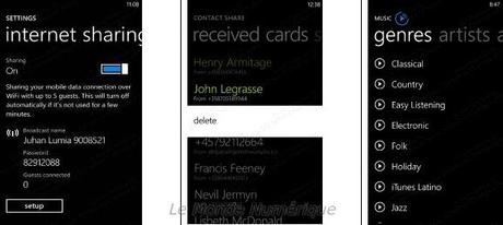 Mise à jour Windows Phone 7.5 pour les Lumia 710 et Lumia 800, de nouvelles fonctions