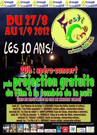 10ème édition Festi Ciné - Apéro-concert & Projection gratuite du film à la tombée de la nuit
