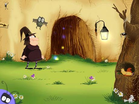 Livre interactif: La Sorcière Sans Nom sur iPhone/iPad Screenshot5 Livre interactif: La Sorcière Sans Nom sur iPhone/iPad