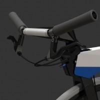 Rollin bicycle concept, guidon