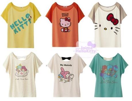 Uniqlo x Sanrio http://www.jaimehellokitty.com/images/ARTICLES14/uniqloJPN.jpg