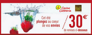 Casino Cafétéria: Des bons plans jusqu'au 26 août 2012