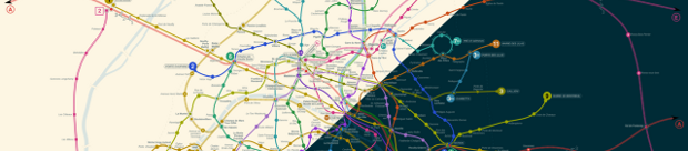 Copier et utiliser un plan du métro parisien légalement