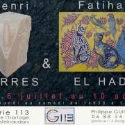 Exposition fatiha el hadi-henri terres à la Galeire113