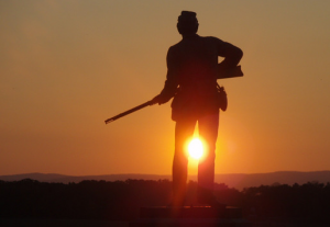 Une statue de soldat. Photo CC Flickr Runner Jenny