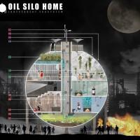 Habitation Silo de pétrole en  détails 1