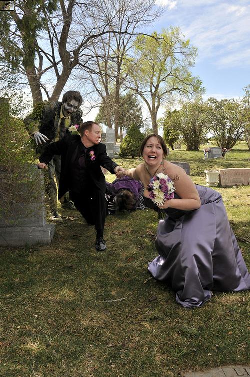 Insolite : le Mariage Zombie Star Wars