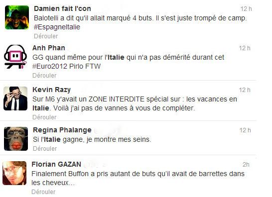twitter euro 2012